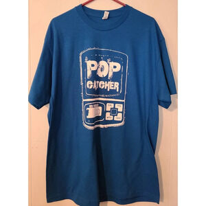 Alstyle Popcatcher T-Shirt Men's XL Graphic Print Short Sleeve Crew Neck (VA2)